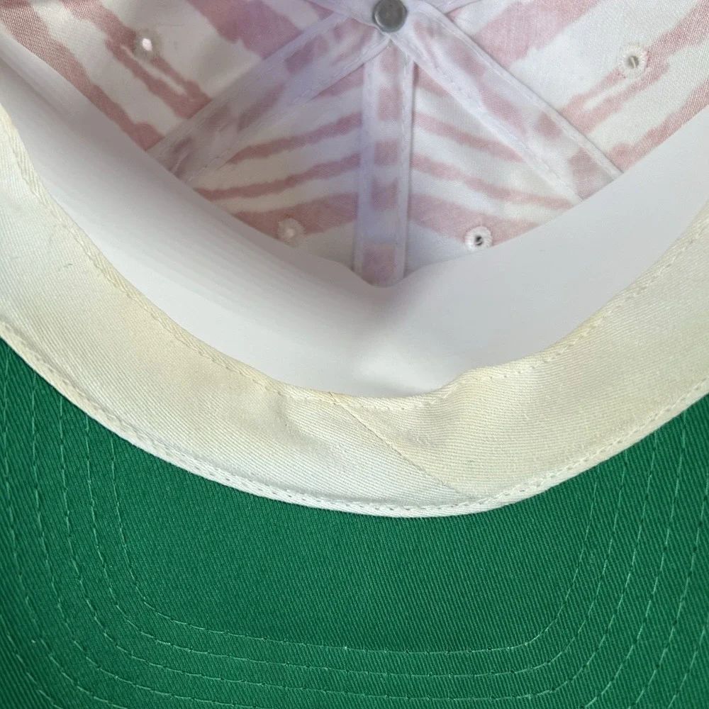 VTG Wisconsin Badgers Snapback Hat Zubaz Style Top of the World White Red Cap